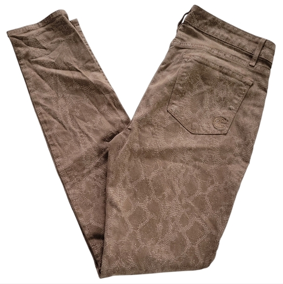 Stylish Tan Women's Jeans - Picture 1 of 9